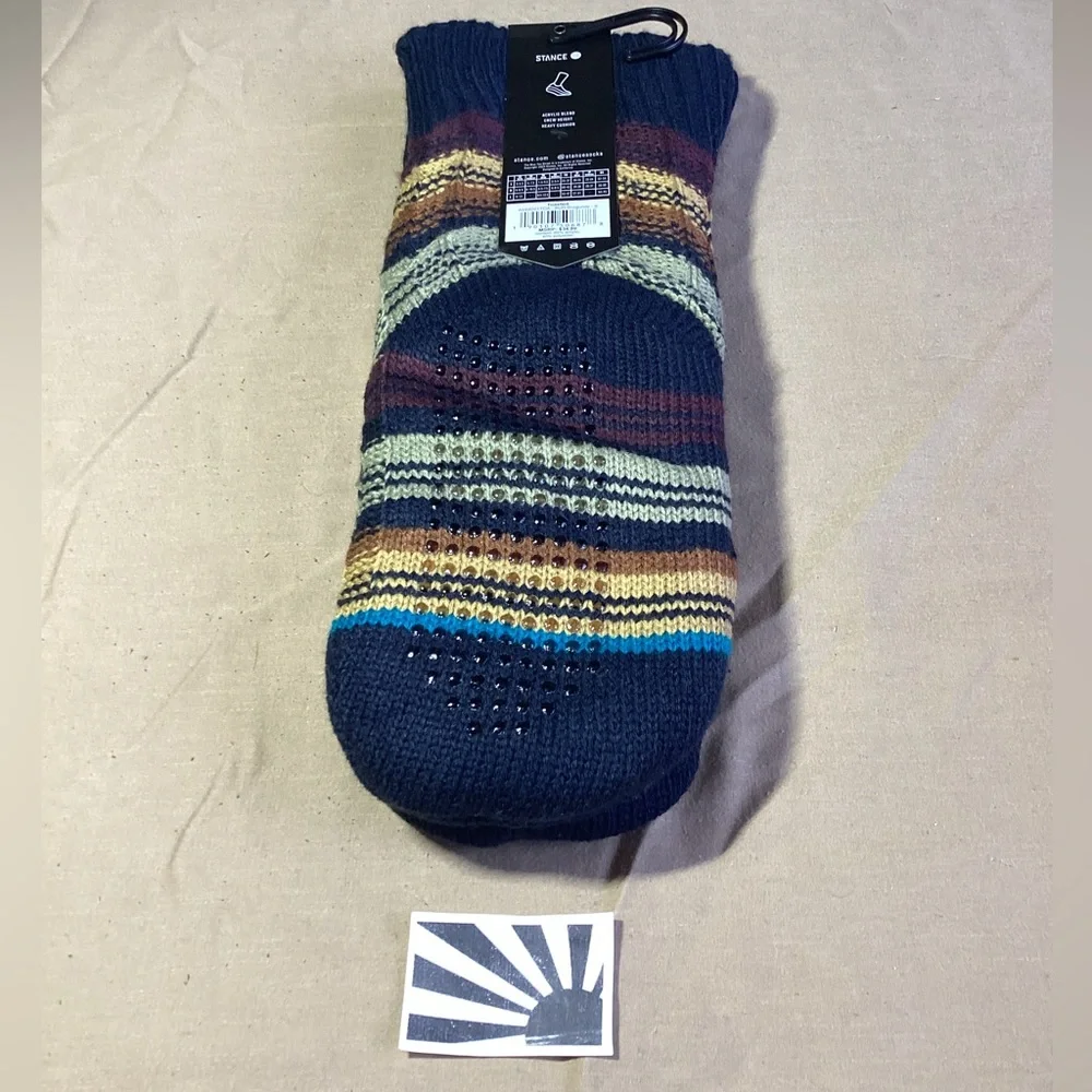 Stance Casual Acrylic Blend Toasted Burgundy Socks M: 3-5.5 W: 5-7.5 S